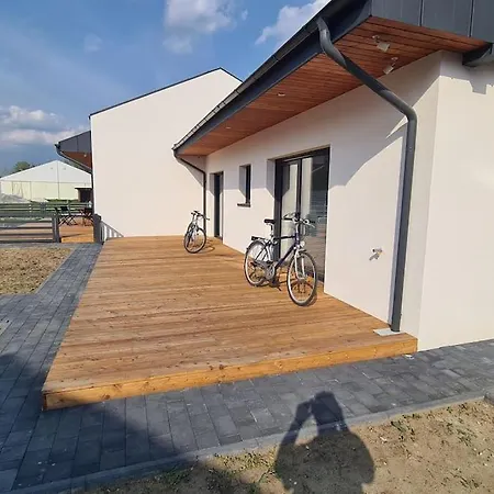 Wake Domek Blue House Januszkowice Januszkowice  Exterior photo