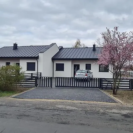 Wake Domek Blue House Januszkowice Januszkowice  Exterior photo